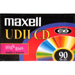 Maxell UD II CD 90 audio kazetta chrom