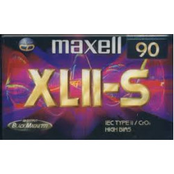 Maxell XL II-S 90 Audio kazetta 