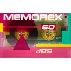 Memorex dBS 60 audio kazetta
