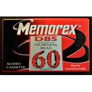 Memorex DBS 60 audio magnókazetta