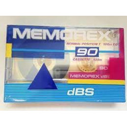 Memorex dBS 90 audio kazetta