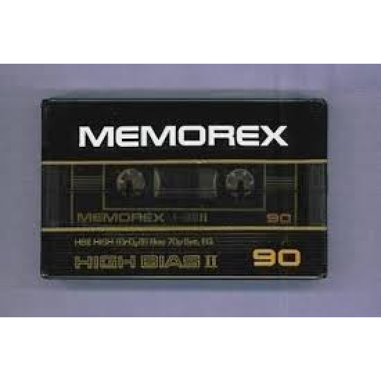 Memorex High Bias II 90 audio kazetta (Audio Cassette) | Lemezkuckó CD bolt