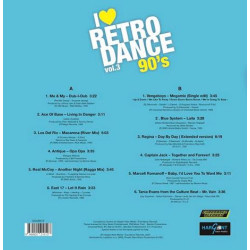 I Love Retro Dance 90's Vol 3