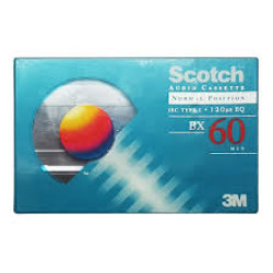 Scotch BX 60 audio kazetta