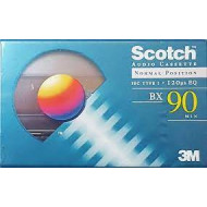 Scotch BX 90 audio kazetta 3M