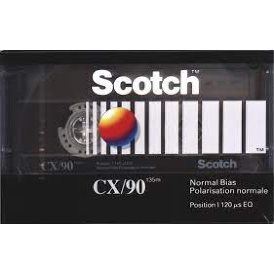 Scotch CX 90 audio kazetta (Audio Cassette) | Lemezkuckó CD bolt