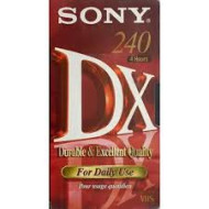 Sony DX E-180 VHS 2 db csomag