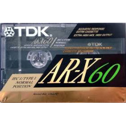 TDK ARX 60 Audio kazetta