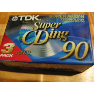 TDK Super CD Ing 90  (3-as csomag)