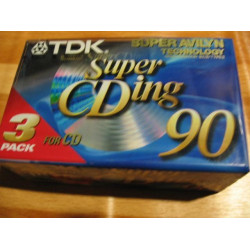TDK Super CD Ing 90  (3-as csomag)