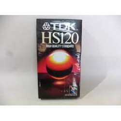 TDK HS 120 VHS kazetta