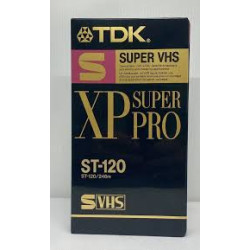 TDK XP Super Pro ST-120 VHS 