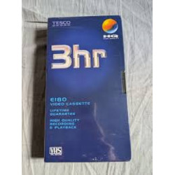 TESCO 180 perc VHS kazetta