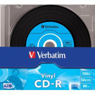 Verbatim CD-R Vinyl 52X Slim