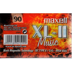 Maxell XL-II 90 audio kazetta