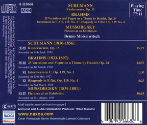 MOISEIWITSCH VOL.1<br/><h5>Megjelenés: 2001-07-16</h5>