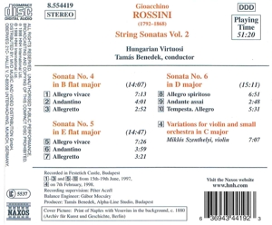 STRING SONATAS 4,5 & 6<br/><h5>Megjelenés: 2009-05-18</h5>