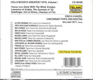 HOLLYWOOD'S GREATEST HITS<br/><h5>Megjelenés: 1988-04-11</h5>