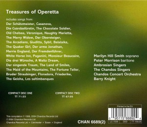 TREASURES OF OPERETTA<br/><h5>Megjelenés: 2004-05-17</h5>