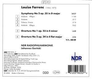 SYMPHONY NO.2/OVERTURES N<br/><h5>Megjelenés: 2004-06-29</h5>