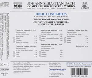 CONCERTOS FOR OBOE & OBOE<br/><h5>Megjelenés: 2000-03-14</h5>