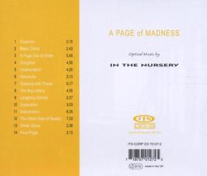 PAGE OF MADNESS<br/><h5>Megjelenés: 2004-08-10</h5>