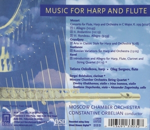 MUSIC FOR HARP & FLUTE<br/><h5>Megjelenés: 2003-01-23</h5>