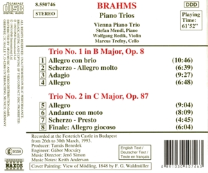 PIANO TRIOS VOL.1<br/><h5>Megjelenés: 1994-09-19</h5>