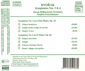 SYMPHONIES NO.3,OP.10 NO.<br/><h5>Megjelenés: 1991-11-29</h5>