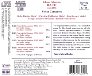 VIOLIN CONCERTOS 2<br/><h5>Megjelenés: 2000-06-27</h5>