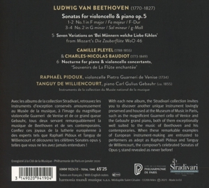 BEETHOVEN CELLO SONATAS OP. 5<br/><h5>Megjelenés: 2021-01-08</h5>