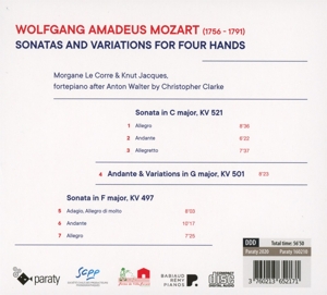 MOZART PIANO 4 HANDS<br/><h5>Megjelenés: 2021-01-22</h5>