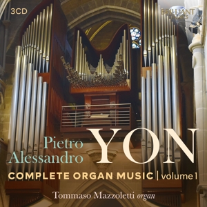 YON: COMPLETE ORGAN MUSIC VOL.1<br/><h5>Megjelenés: 2021-01-01</h5>