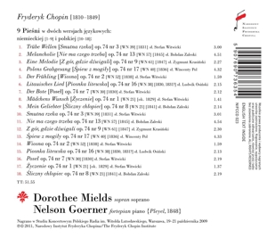 9 SONGS/9 LIEDER<br/><h5>Megjelenés: 2011-12-12</h5>