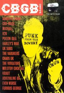 CBGB -PUNK FROM THE BOWERY<br/><h5>Megjelenés: 2009-04-01</h5>