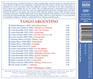 TANGO ARGENTINO<br/><h5>Megjelenés: 2004-02-02</h5>