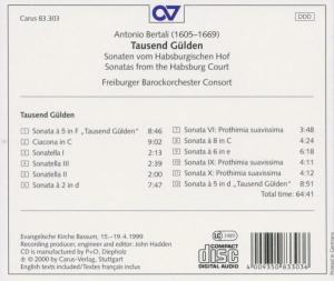 SONATAS FROM THE HABSBURG<br/><h5>Megjelenés: 2000-09-11</h5>