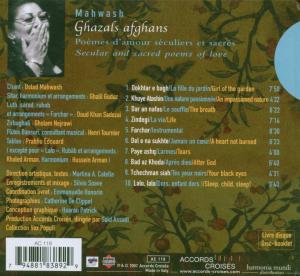 GHAZALS AFGHANS<br/><h5>Megjelenés: 2007-03-22</h5>