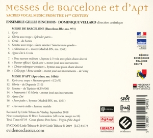 MESSES DE BARCELONE ET D'APT<br/><h5>Megjelenés: 2019-05-24</h5>