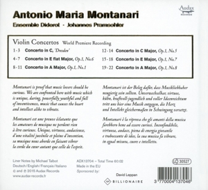 MONTANARI VIOLIN CONCERTOS<br/><h5>Megjelenés: 2015-09-07</h5>