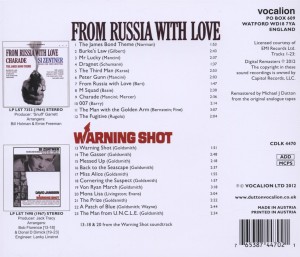 FROM RUSSIA WITH LOVE & WARNING SHOT<br/><h5>Megjelenés: 2012-05-17</h5>