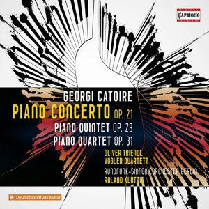 GEORGI CATOIRE: PIANO CONCERTO OP.21<br/><h5>Megjelenés: 2021-01-01</h5>