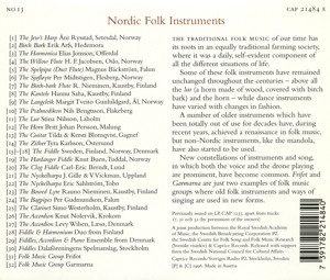 NORDIC FOLK INSTRUMENTS<br/><h5>Megjelenés: 1998-04-20</h5>