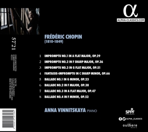 CHOPIN: 4 BALLADES & 4 IMPROMPTUS<br/><h5>Megjelenés: 2021-02-05</h5>