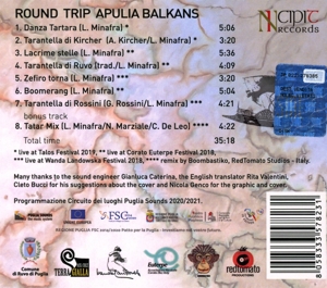 ROUND TRIP APULIA BALKANS<br/><h5>Megjelenés: 2021-01-29</h5>