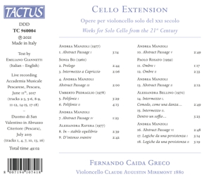 CELLO EXTENSION<br/><h5>Megjelenés: 2021-02-05</h5>