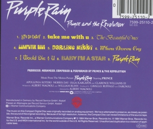 PURPLE RAIN<br/><h5>Megjelenés: 1984-08-14</h5>