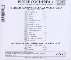 IMPROVISATIONS EN CONC. 2<br/><h5>Megjelenés: 1998-03-30</h5>