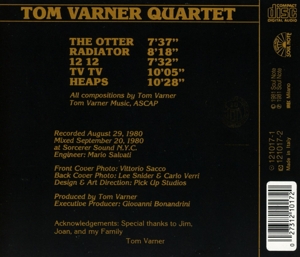 TOM VARNER QUARTET<br/><h5>Megjelenés: 2015-06-22</h5>