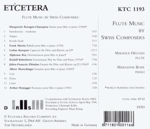 FLUTE MUSIC BY SWISS COMP<br/><h5>Megjelenés: 2014-10-10</h5>